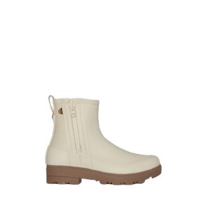 Holly Rain Zip - Women's Ankle Boots in Oatmeal/Beige from Bogs