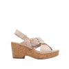 Giselle Dove - Women's Sandals in Sand/Beige from Clarks