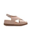 Kassanda Step - Sandale pour Femme couleur Sable/Beige de marque Clarks