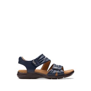 Kitly Ave - Sandale pour Femme couleur Marine de marque Clarks