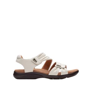 Kitly Ave - Women's Sandals in Off White/Cream from Clarks