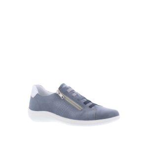 D1E02-14 - Chaussure pour Femme couleur Bleu/Argent de marque Remonte