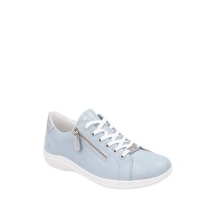 D1E03-13 - Women's Shoes in Blue Silver from Remonte/Rieker