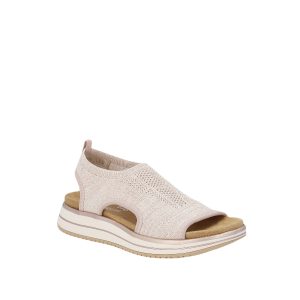 D1J52 - Women's Sandals in Lightrose (Beige) from Remonte