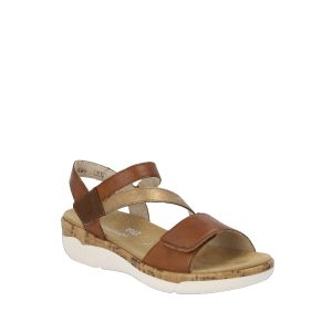 R6860 - Women's Sandals in Brown from Remonte