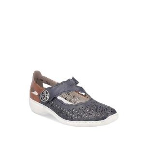 413G4-14 - Women's Shoes in Navy from Rieker