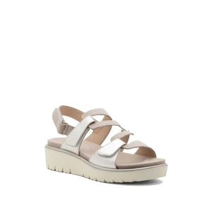 Bayview - Women's Sandals in Platinum/Sand (Beige) from Ara