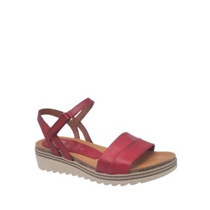 1734 - Women's Sandals in Red from Bianca Moon