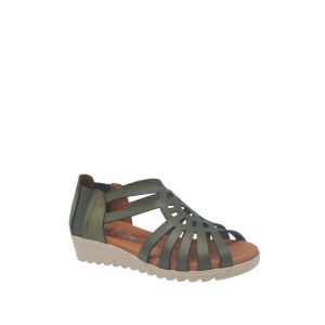 1935 - Women's Sandals in Botella (Khaki) from Bianca Moon