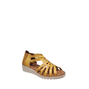 1935 - Women's Sandals in Maiz (Yellow) from Bianca Moon