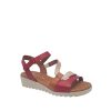 1938 - Women's Sandals in Rojo (Red) from Bianca Moon