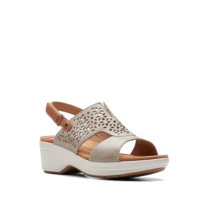 Tuleah Sun - Women's Sandals in Stone from Clarks
