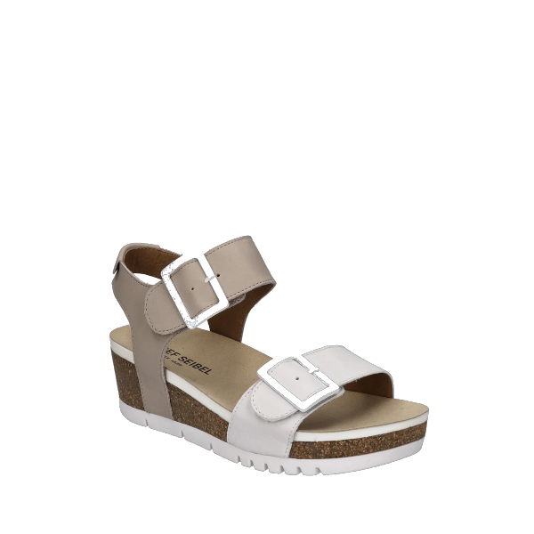 Quinn 02 - Women's Sandals in Off White/Beige from Josef Seibel