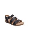 Lilly - Sandale pour Femme couleur Noir Cutout de marque Aetrex