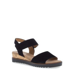 62.750.47 - Women's Sandals in Black Suede from Gabor