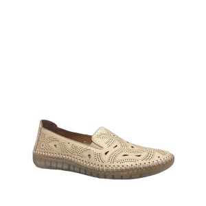 Murphy - Women's Loafers/Shoes in Red (Beige) from Tyche
