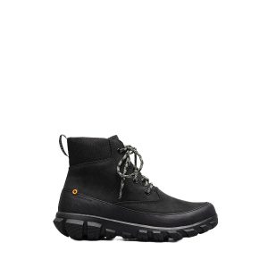 Cedar Mid Lace - Women's Ankle Boots in Black from Bogs