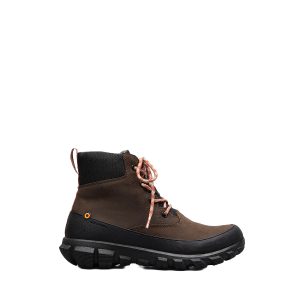 Cedar Mid Lace - Women's Ankle Boots in Brown from Bogs