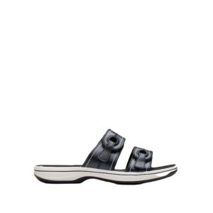 Breeze Maye - Women's Sandals/Mules in Black from Clarks
