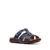 Kitly Slide - Women's Sandals/Mules in Navy from Clarks