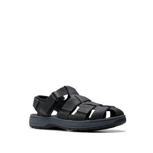 Saltway Cove - Men's Sandals in Black from Clarks