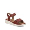 Sevran 01 - Women's Sandals in Hibiscus (Rouge) from Josef Seibel