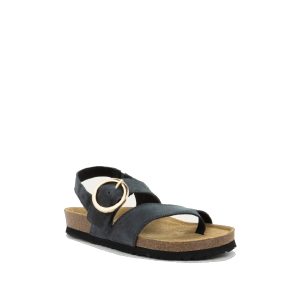 Baltimore - women's sandals in charcoal from Naot