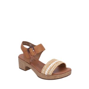 D0N58-22 - Sandale pour Femme couleur Brun/Noisette de marque Remonte