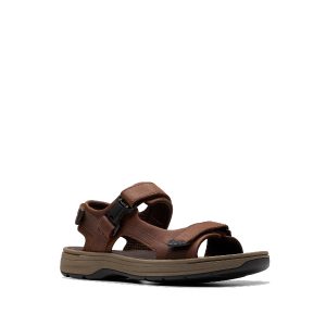 Saltway Edge - Sandale pour Homme couleur Brun de marque Clarks