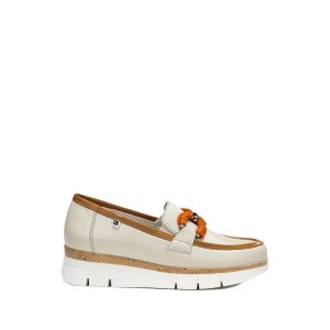 India - Loafers pour Femme couleur Taupe de marque Dorking