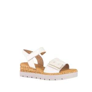 62.700.52 - Sandale pour Femme couleur Crème de marque Gabor