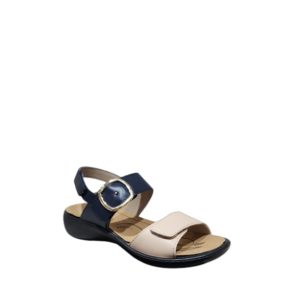 Ibiza 12 - Sandale pour Femme couleur Crème/Marine de marque Josef Seibel