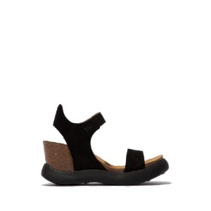GOGO967FLY - Sandale pour Femme couleur Noir de marque Fly London