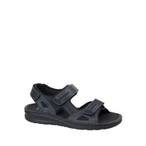 Guido - Sandals for Men in Black from Fidelio