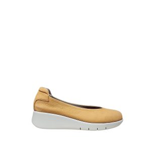 Sonia - Women's Ballerinas in Corn (Yellow) from Saydo