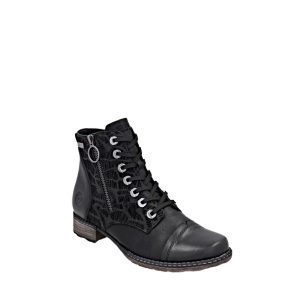 D4382-00 - Bottillon pour Femme couleur Noir de marque Remonte
