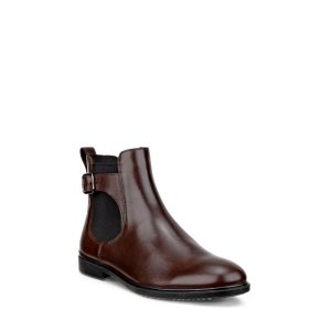 Dress Classic 15 Chelsea - Women's Ankle Boots in Brown from Ecco