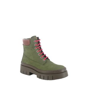Amberes 1967 - Bottillons pour Femme couleur Khaki de marque Art